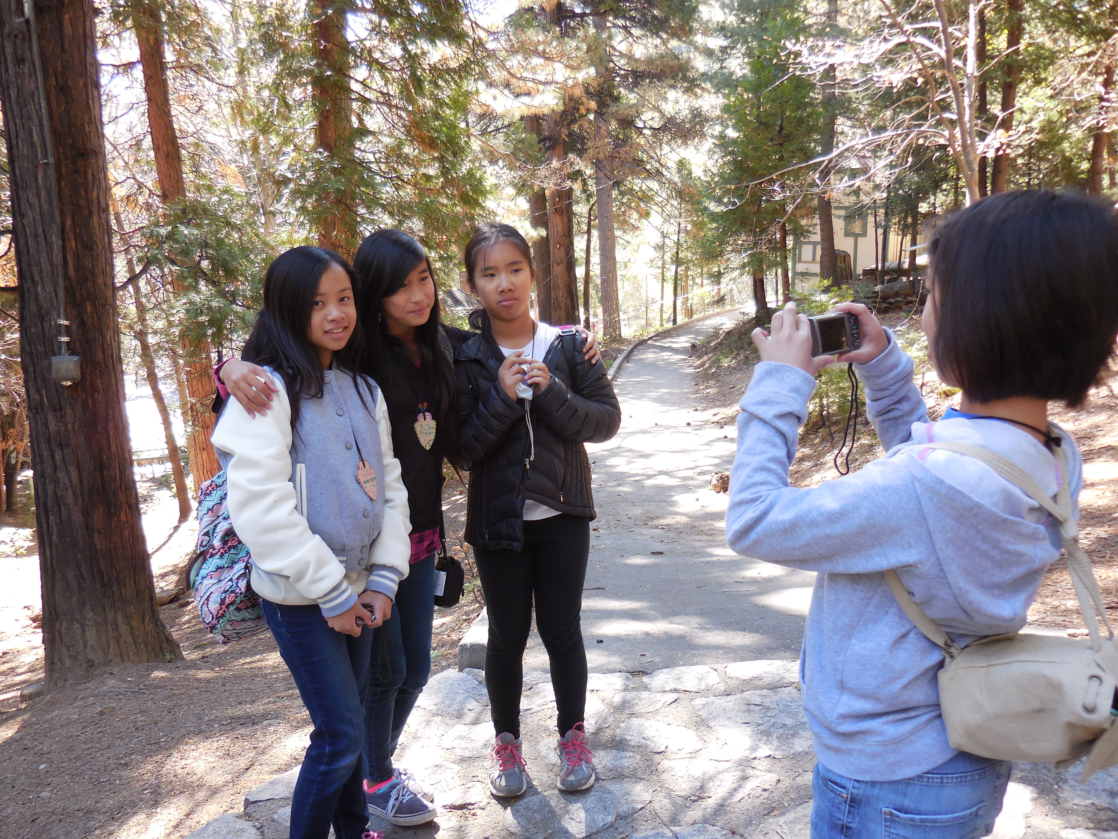 These lovely ladies want to document their unique experience out in nature.