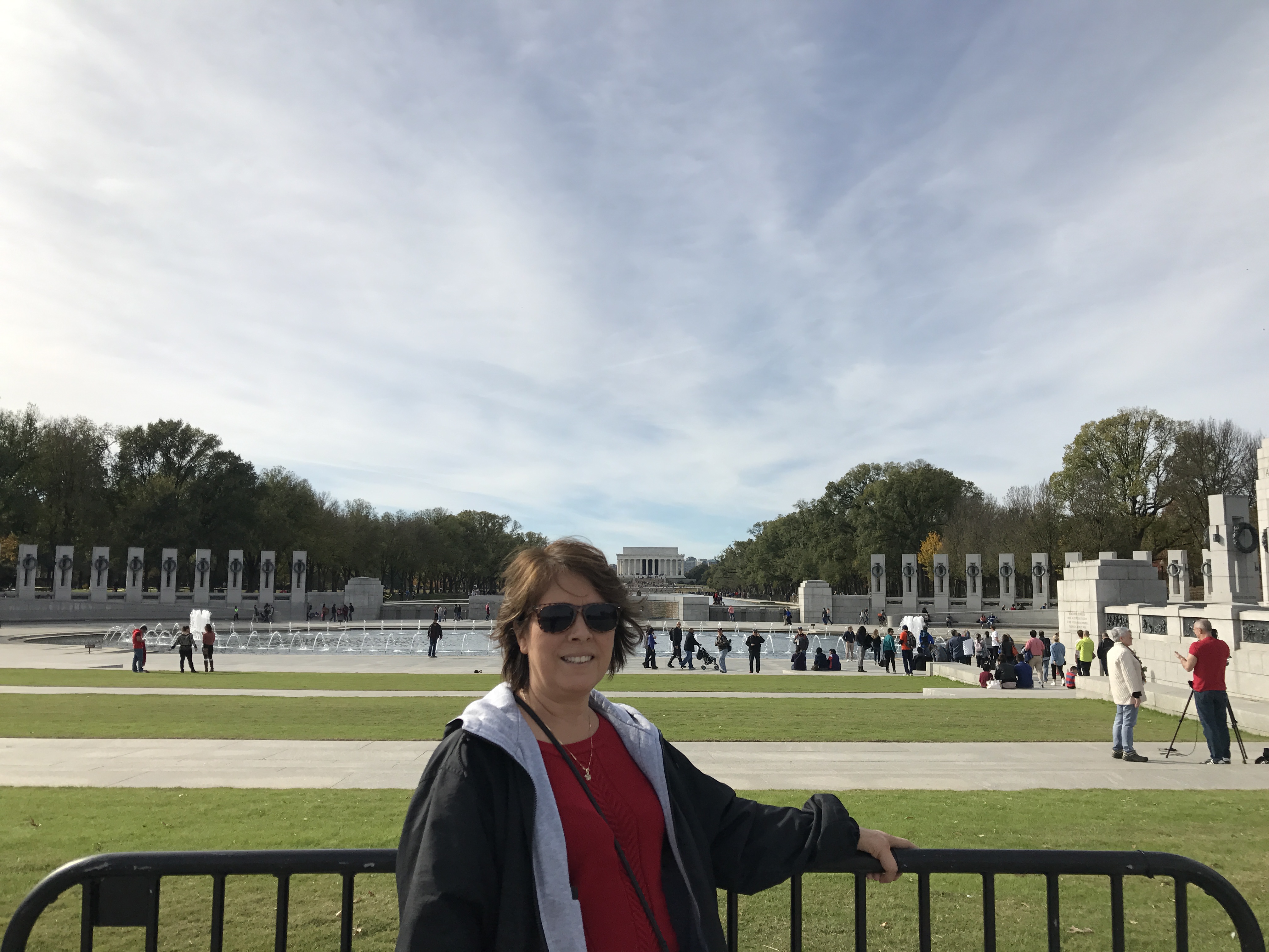 Visiting the Washington Monument was a blast!