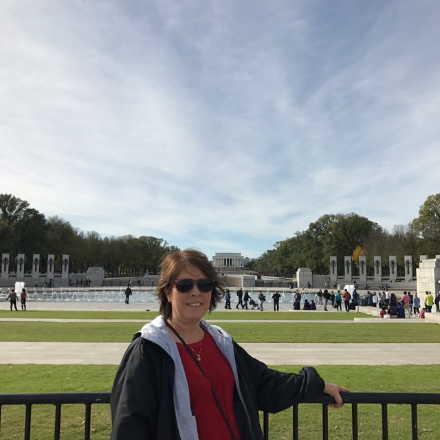 Visiting the Washington Monument was a blast!