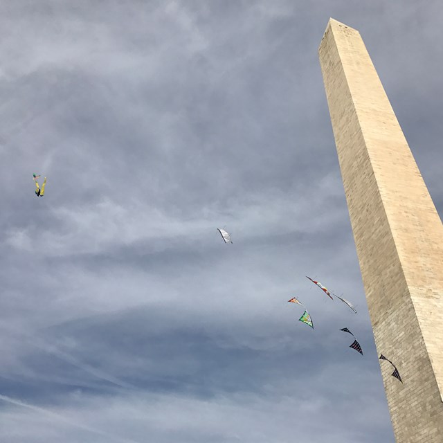 The monument up close looks astounding!