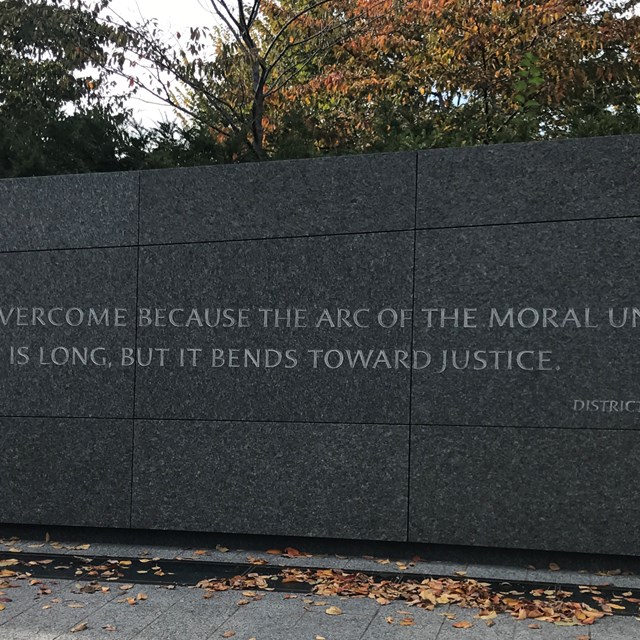 Powerful messages are found throughout the trip, intensifying the experience.