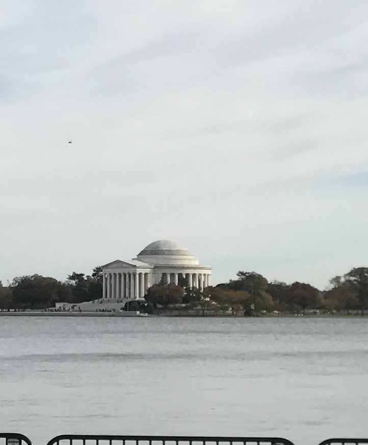 The Thomas Jefferson Memorial is quite the distance, but well worth it!