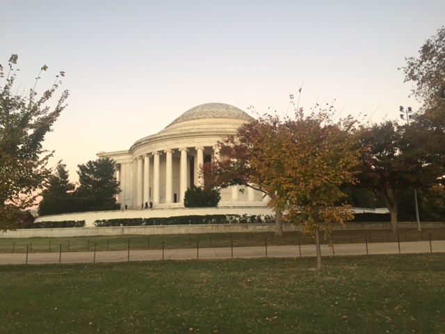 Cook students can't get enough of the Lincoln Memorial.