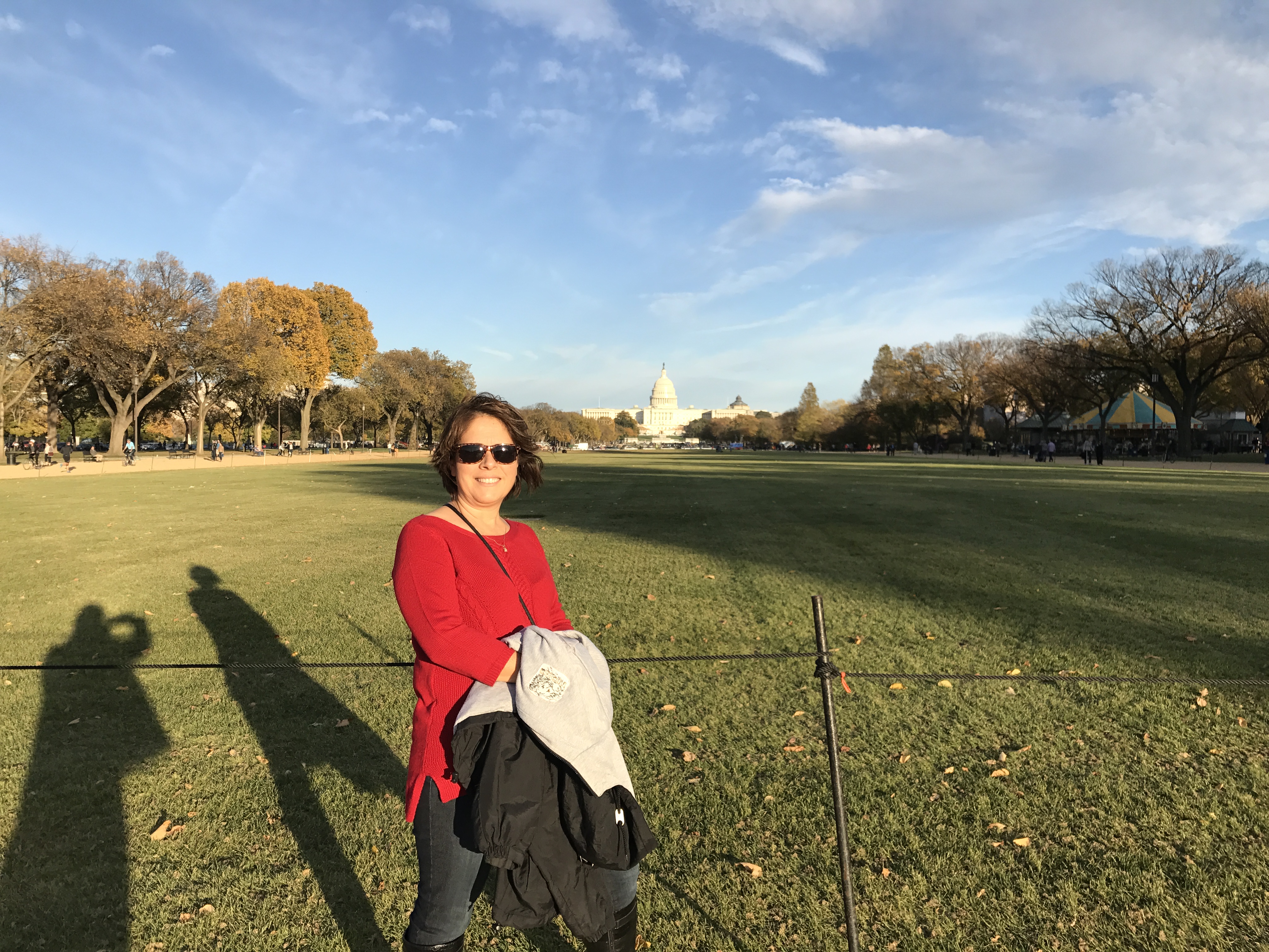 Washington D.C. has beautiful grassy plains.