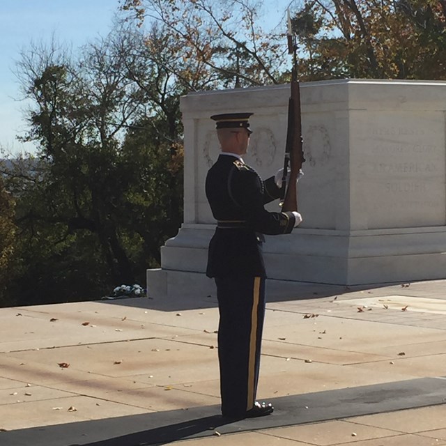 Our students are impressed by this marine's mannerisms. Thank you for your service.