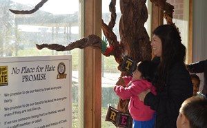 Cook Students build a Tree of Respect - article thumnail image